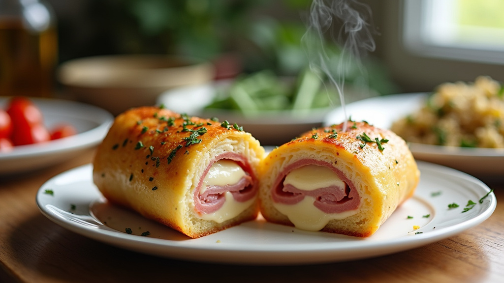 Bol de purée onctueuse avec herbes fraîches et graines torréfiées