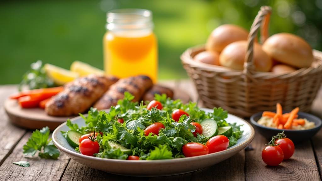 Illustration : Quels accompagnements servir pour un barbecue réussi et équilibré ?