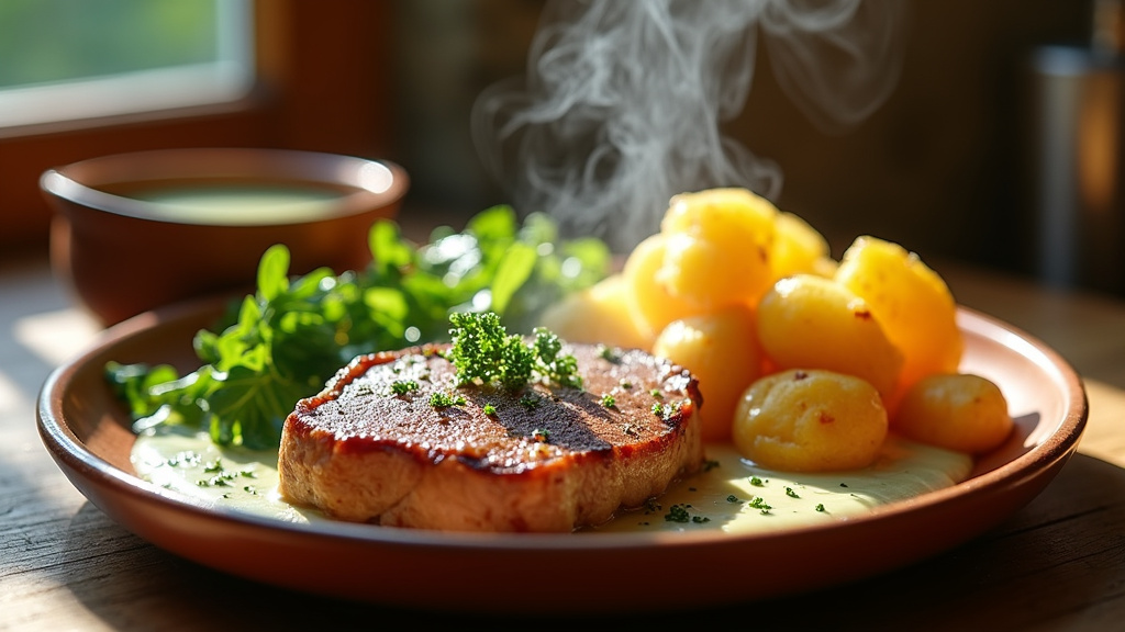 Illustration : Quel accompagnement choisir pour la tête de veau ?