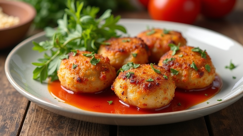 Aiguillettes de poulet au chorizo mijotant dans une sauce crémeuse dans une poêle
