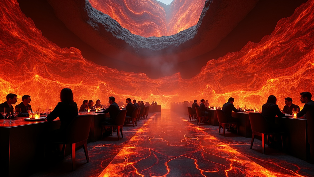 Cocktails thématiques volcaniques de Magmatic by Ephemera