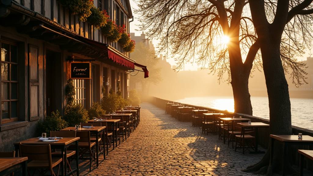 Façade du restaurant Au Clin Foc à Criquebeuf-sur-Seine