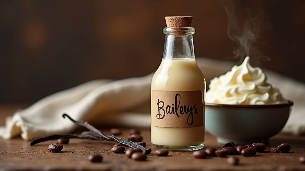 Différentes variantes de Baileys maison avec des épices et des extraits aromatiques