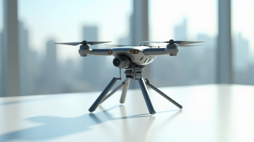 Drone 4K en vol avec caméra haute définition capturant un paysage montagneux
