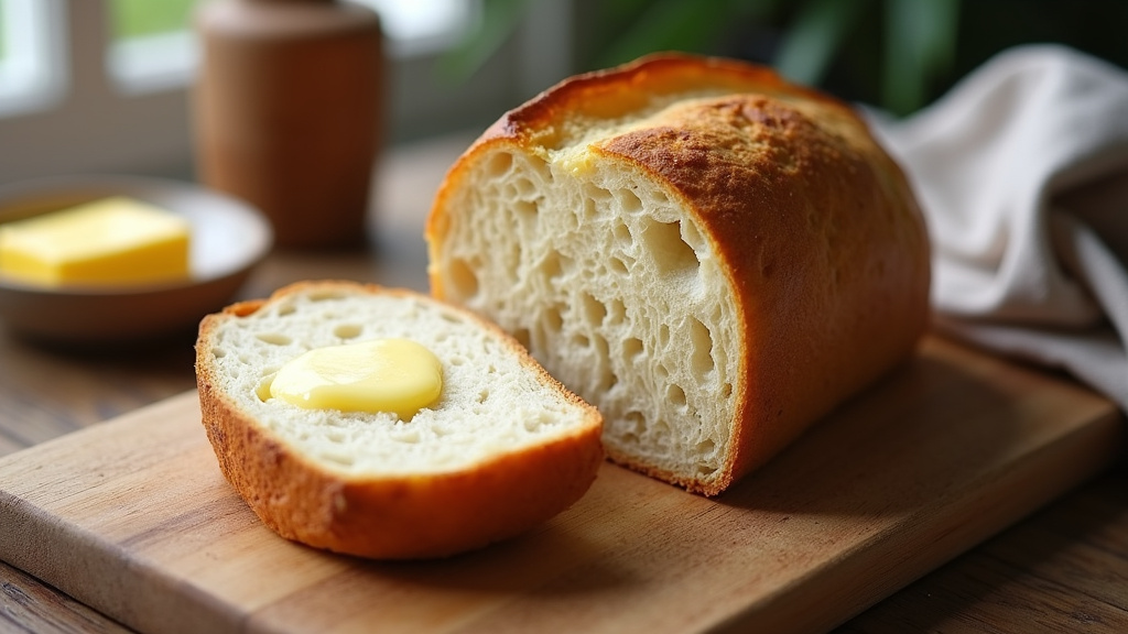 Baguette tradition garnie avec des légumes frais et de l'huile d'olive