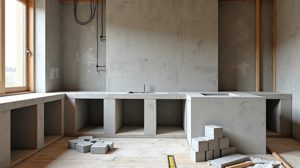 Assemblage de blocs de béton cellulaire avec mortier-colle