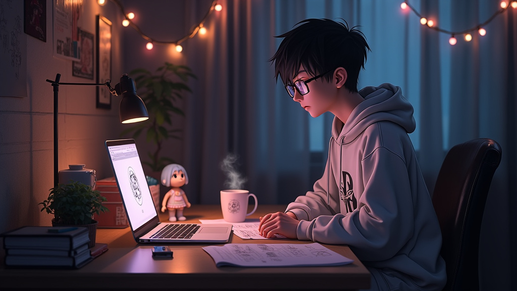 Collection de figurines Re:Zero exposées dans une vitrine du Club Otaku