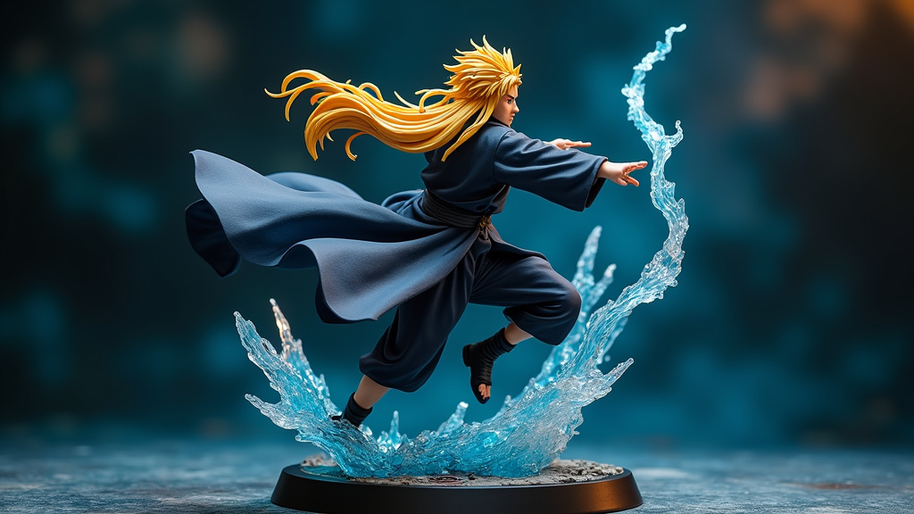 Figurine Ikigai de Minato Namikaze en résine par Tsume Art