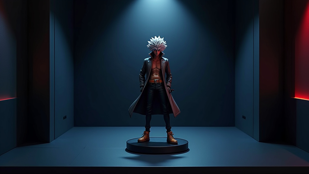 Figurines emblématiques de Gon et Kirua de Hunter x Hunter