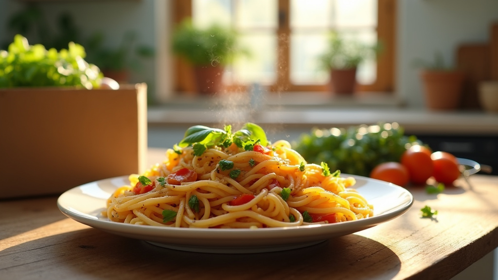 Interface de sélection des recettes HelloFresh sur application mobile