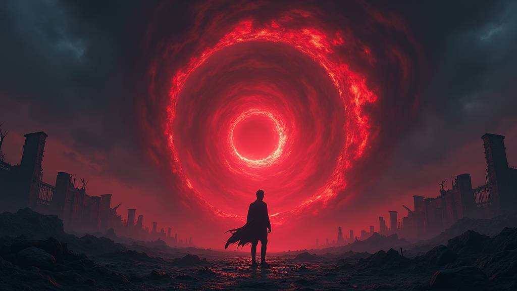 Scène de l'Incident de Shibuya avec les personnages dans la station de métro