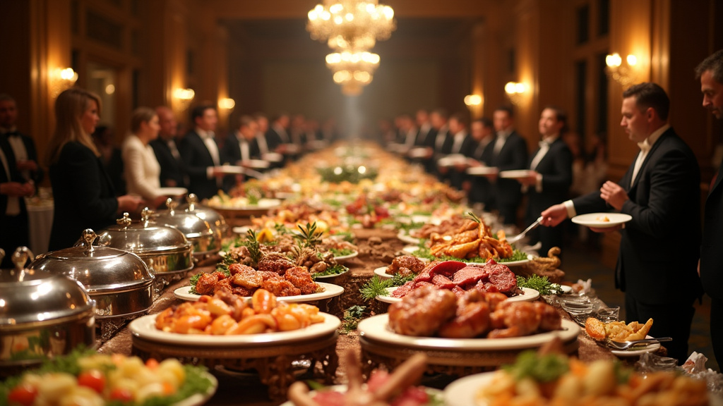 Présentation des plats traditionnels aux Grands Buffets de Narbonne