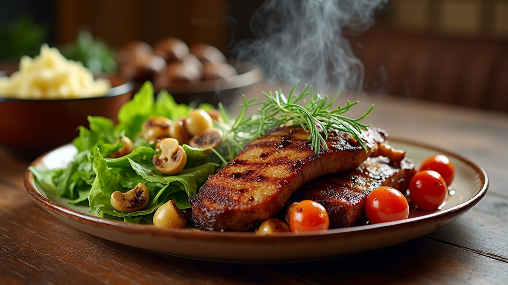 Pommes de terre sarladaises cuites dans la graisse de canard avec ail et persil