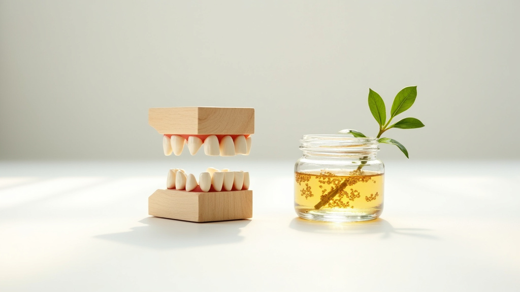 Routine de soins bucco-dentaires avec produits The Smilist